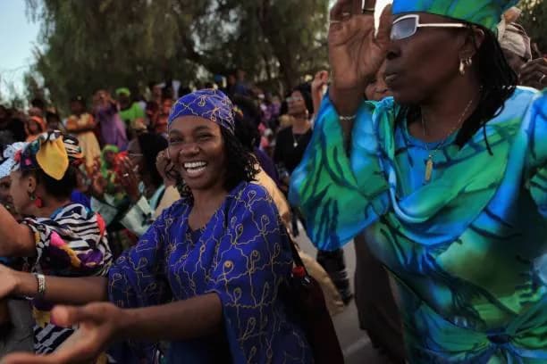 Village of Peace gardens and community life in Dimona