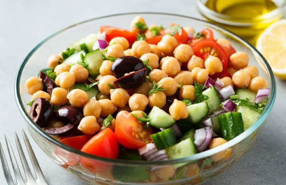 A Fresh and Sacred Bowl of Abundance: Middle Eastern (North East African) Chickpea Salad